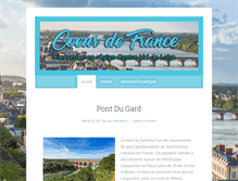 Tablet Screenshot of coeur-de-france.com